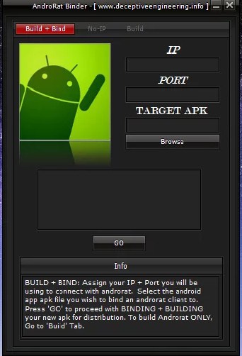 AndroRAT Hacking Apps for Android Phones