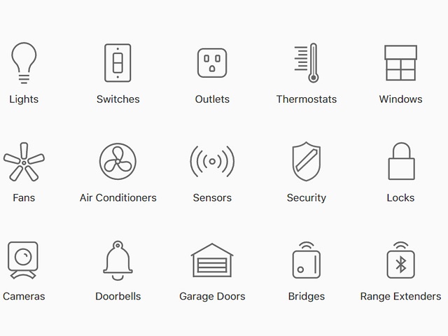 Apple Homekit Devices