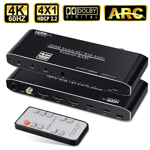 Best HDMI Switch avedio links 4K