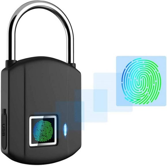 Seamount Fingerprint Padlock