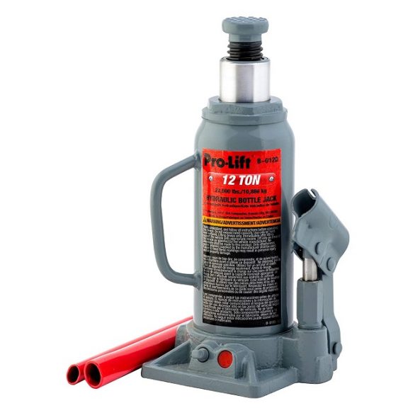 Pro-Lift B-012D Grey Hydraulic Bottle Jack