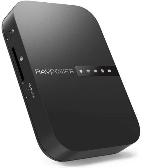 RAVPower FileHub (RP-WD009) AC750 Portable WiFi Router