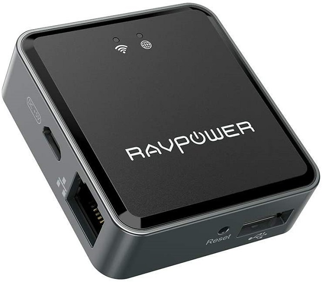 RAVPower Filehub N300 Portable WiFi Router