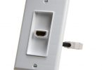 Cmple HDMI Wall Plate 2 Port