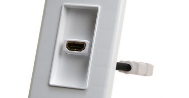 Cmple HDMI Wall Plate 2 Port