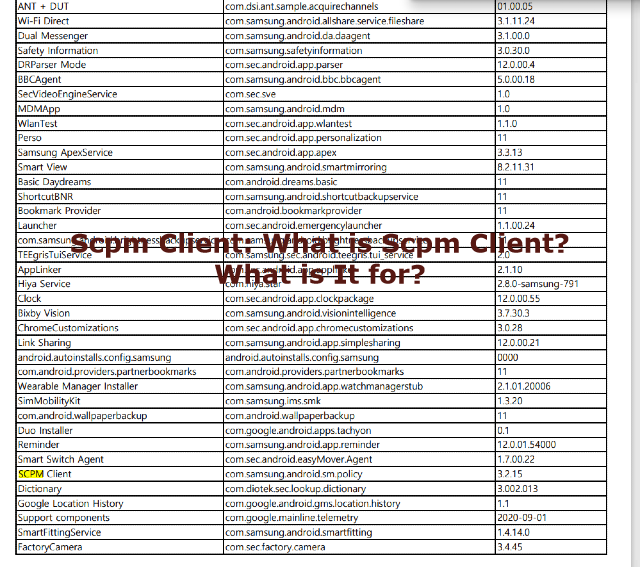 Scpm Client