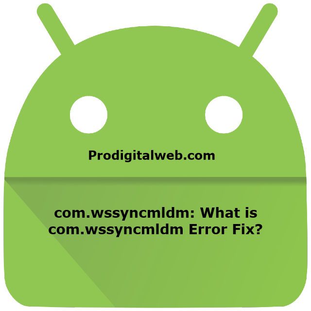 What is com.wssyncmldm?