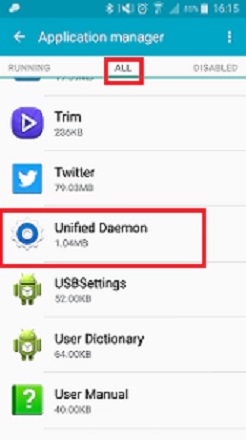 What is com.sec.android.daemonapp?