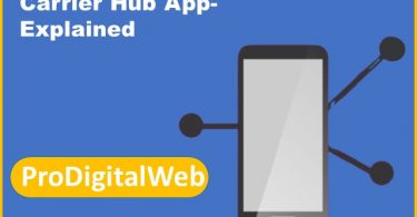 Carrier Hub App- Explained