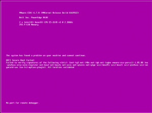 Purple Screen of Death | PSoD Trouble Shooting - ProDigitalWeb