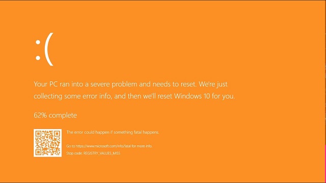How to Fix the Orange Screen of Death on Windows