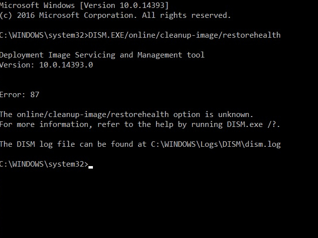 What is DISM Error 87, How to Resolve It?