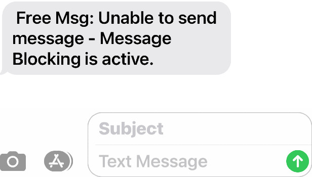 Message Blocking is Active Error- How to Fix It?