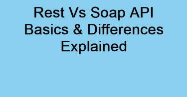 Rest Vs Soap API Basics & Differences Explained