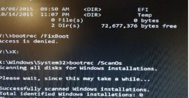 Bootrec: How to Fix Bootrec /Fixboot Access is Denied Error?