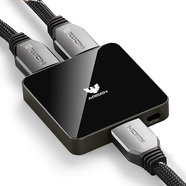 Arisen 4K HDMI Splitter for Dual Monitors