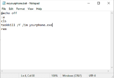 What is Yourphone.exe? How to Fix Issues related to it?