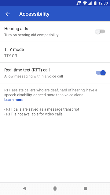 Real-Time Text on Android