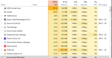 WMI Provider Host: High CPU Usage Error on Windows