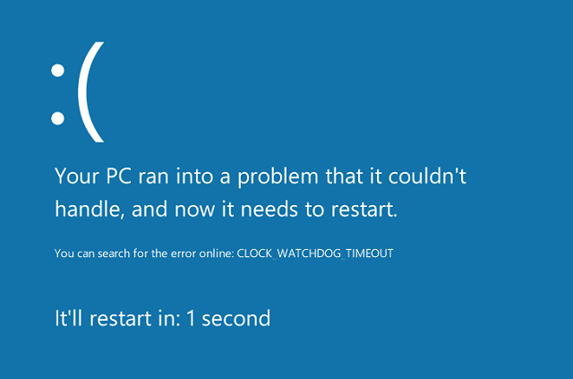 How to Fix the Clock Watchdog Timeout Error in Windows?