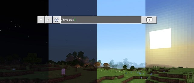 How to Set Time Day or Night Minecraft