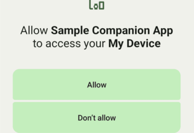 Companion Device Manager