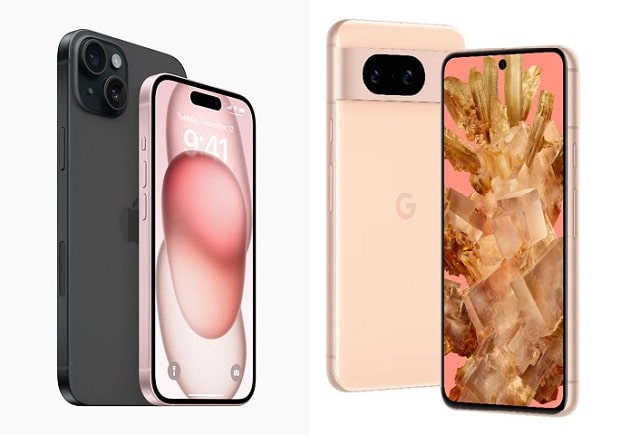 iPhone 15 Pro vs. Google Pixel 8 Pro