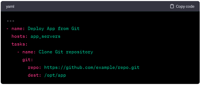 Deploying from Git