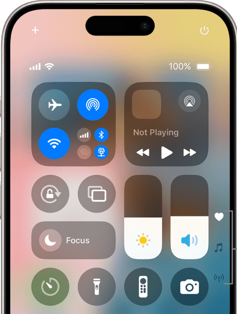 Master iPhone Control Center