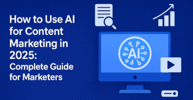 How to Use AI for Content Marketing
