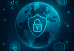 Cybersecurity predictions for 2026 showing AI-driven global digital security landscape