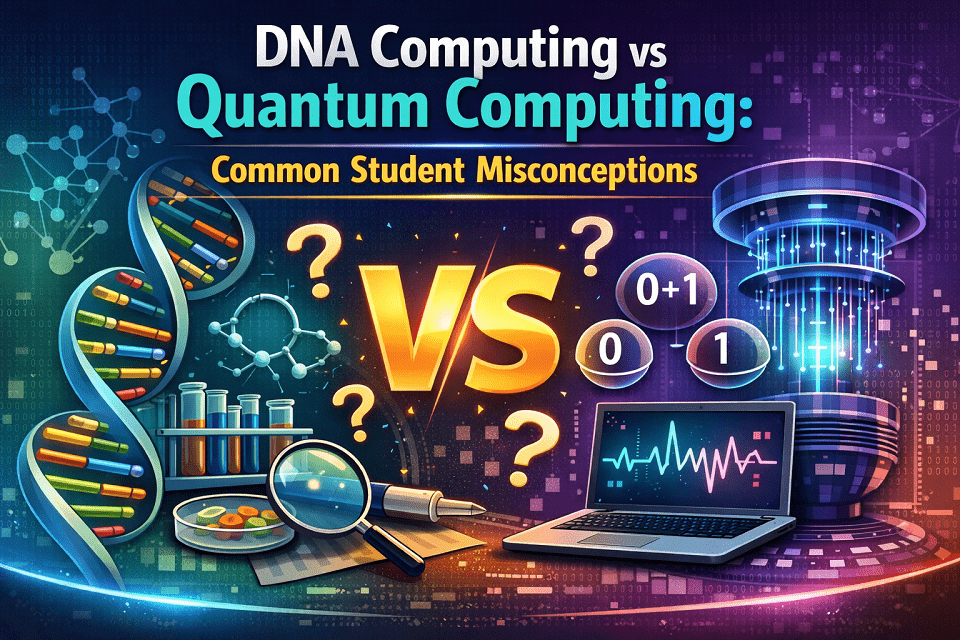 DNA Computing vs Quantum Computing (Explained for Students)