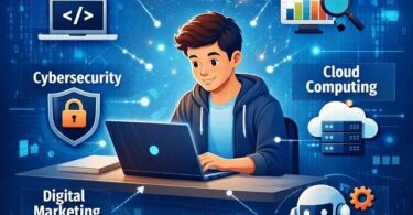 Best tech skills you can learn online for free infographic