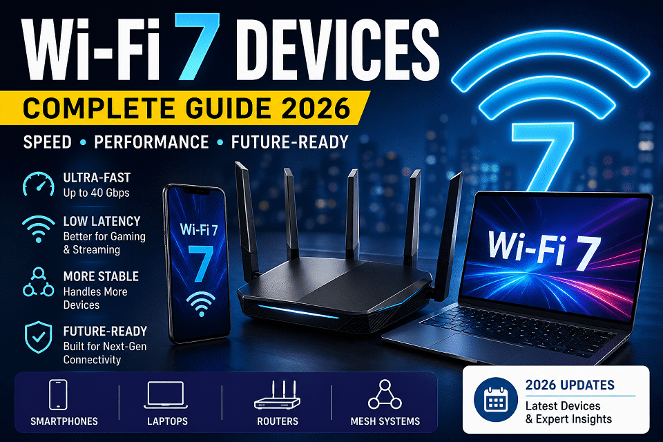 Wi-Fi 7 Supported Devices List in 2026