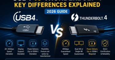 USB4 vs Thunderbolt 4 Key Differences Explained