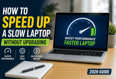 How to Speed Up a Slow Laptop Without Upgrading
