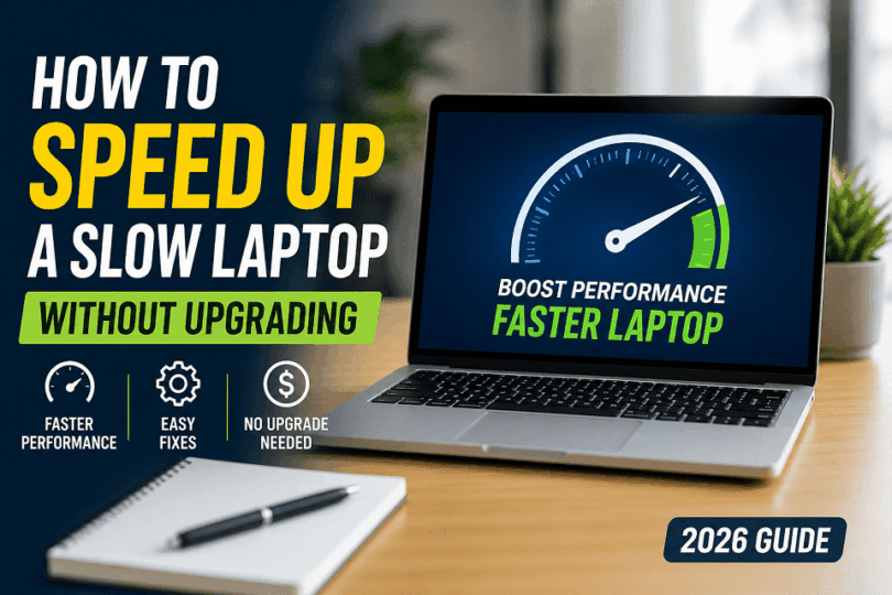 How to Speed Up a Slow Laptop Without Upgrading