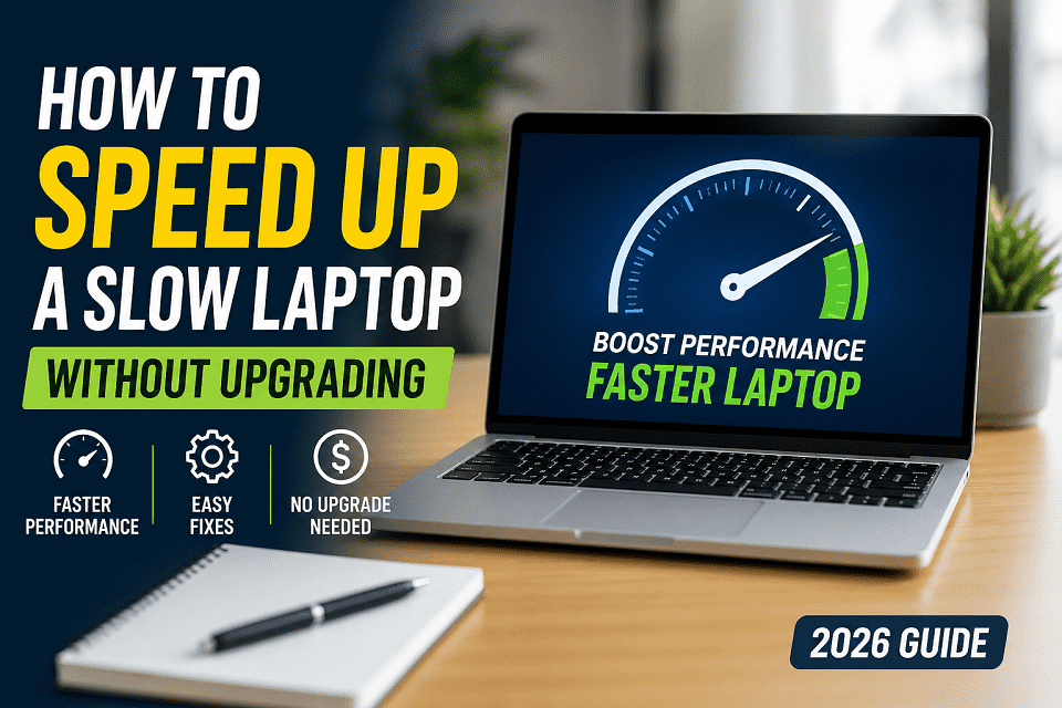 How to Speed Up a Slow Laptop Without Upgrading