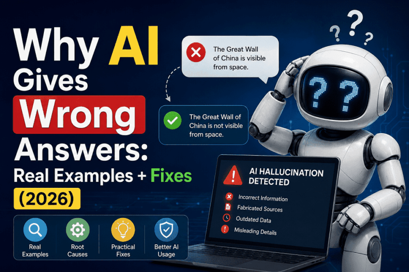 Why AI Gives Wrong Answers: Real Examples + Fixes
