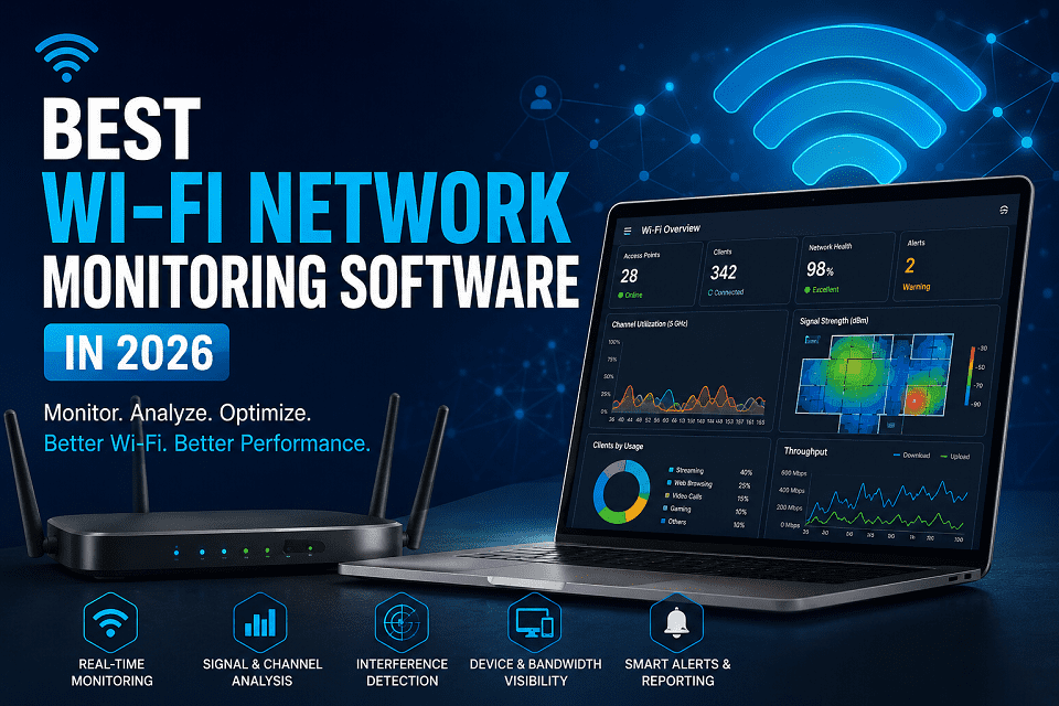 Best Wi-Fi Network Monitoring Software