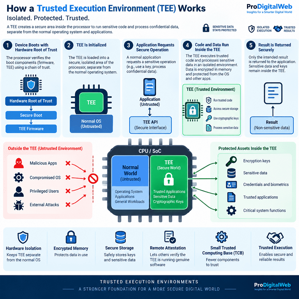 How a Trusted Execution Environment Works