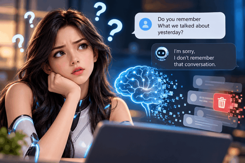 Why Do AI Characters Forget Conversations? Causes and Fixes
