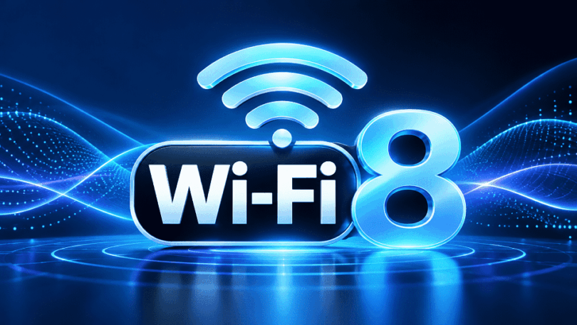 Wi-Fi 8 router and wireless devices illustrating IEEE 802.11bn connectivity