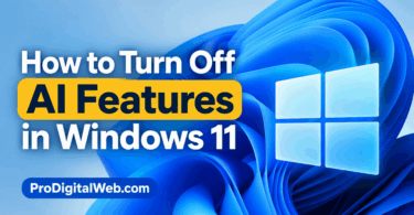 How to Turn Off AI Features in Windows 11 (Complete Guide)